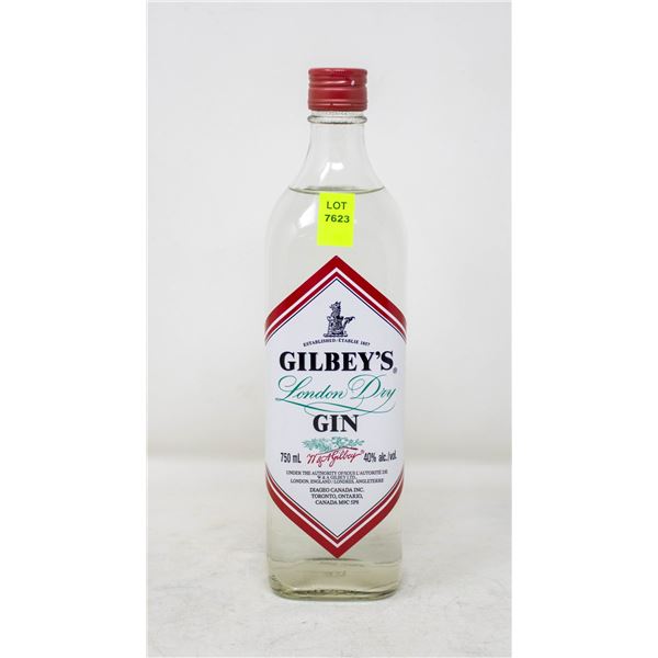 GILBEY'S LONDON DRY GIN 750 ML 40%