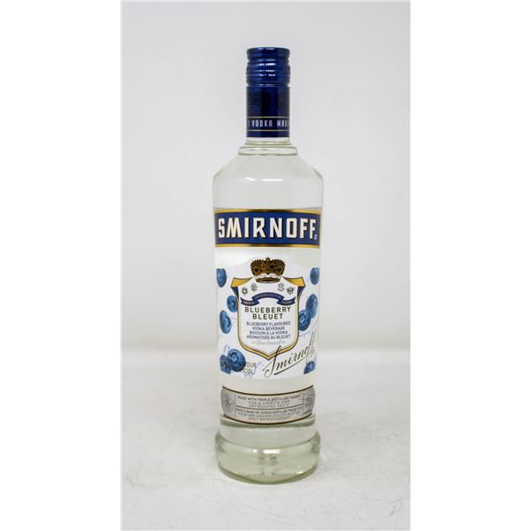 SMIRNOFF BLUEBERRY FLAVOURED VODKA 750ML 35%