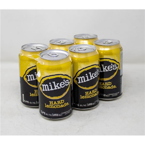 6 PACK MIKES HARD LEMONADE 355ML 5% ALCOHOL