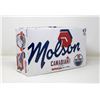 Image 1 : CASE OF 15 CANS OF MOLSON CANADIAN BEER 355ML