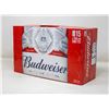 Image 1 : CASE OF 15 CANS OF BUDWEISER BEER 355ML 5% ALCOHOL