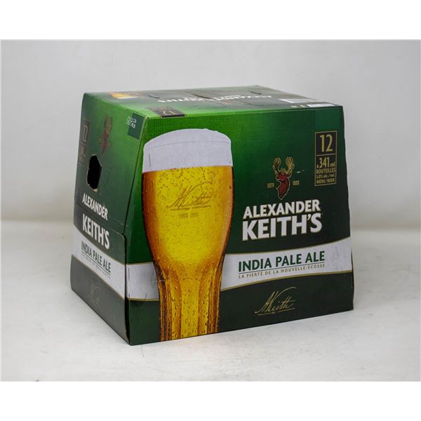 12 PACK OF ALEXANDER KEITHS INDIA PALE ALE 341ML