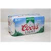 Image 1 : 8 PACK OF COORS LIGHT BEER 355ML CANS 4% ALCOHOL