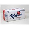 Image 1 : 8 PACK OF MOLSON CANADIAN BEER 355ML CANS 5%
