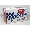 Image 1 : 24 PACK OF MOLSON CANADIAN BEER 341ML BOTTLES 5%