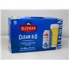 Image 1 : 15 PACK OF SLEEMAN CLEAR 2.0 BEER 355ML CANS 4%