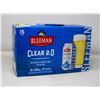 Image 1 : 15 PACK OF SLEEMAN CLEAR 2.0 BEER 355ML CANS 4%