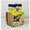Image 1 : 4 PACK OF BLACKFLY PINA COLADA RUM MIXED DRINK
