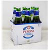 Image 1 : 6 PACK PERONI NASTRO BEER 330ML BOTTLES 5% ALCOHOL