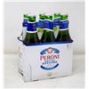 Image 1 : 6 PACK PERONI NASTRO BEER 330ML BOTTLES 5% ALCOHOL