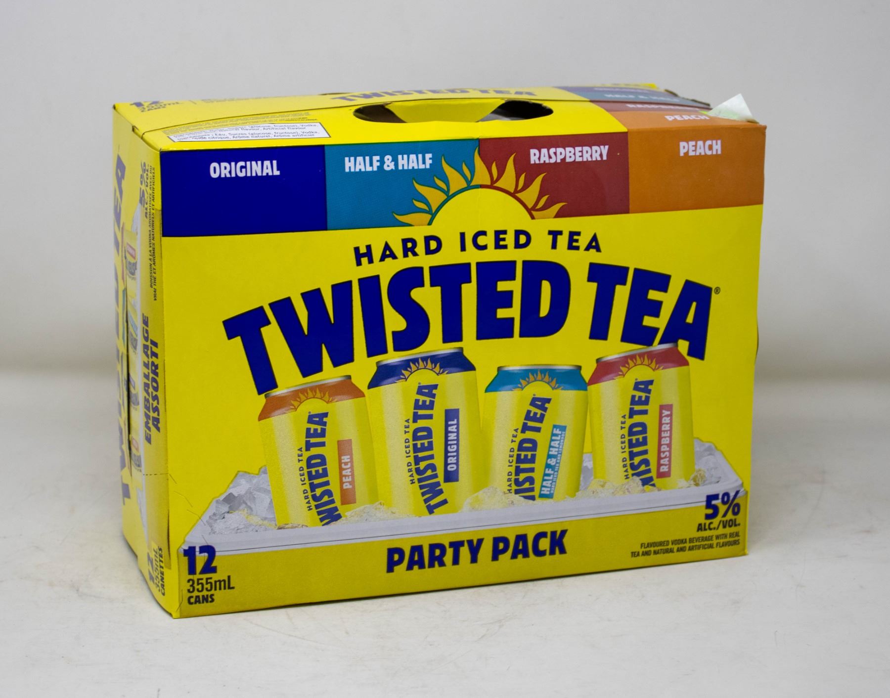 Twisted Tea Raft 12 PACK OF HARD ICED TEA TWISTED TEA VARIETY PACK