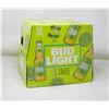 Image 1 : 12 BOTTLES OF BUD LIGHT LIME 341ML BOTTLES 4%