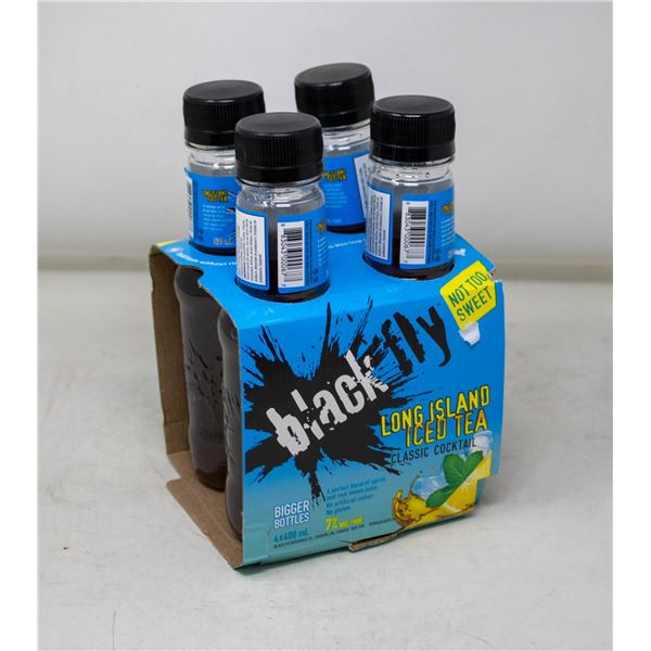 4 PACK BLACKFLY LONG ISLAND ICED TEA 400ML