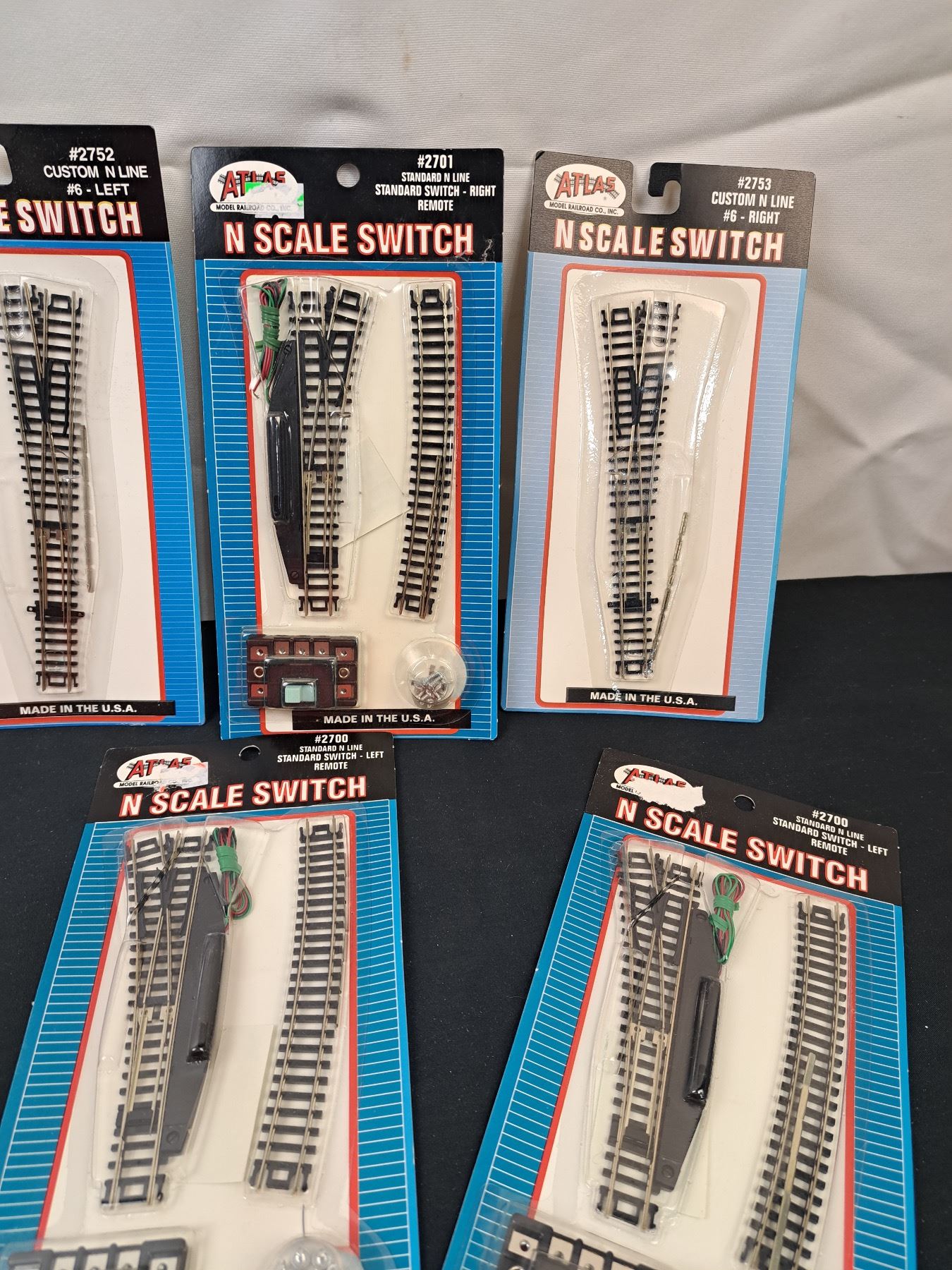 Scale Switch 7 Assorted Atlas N Scale Switches - Sunrise Estate Services Ltd