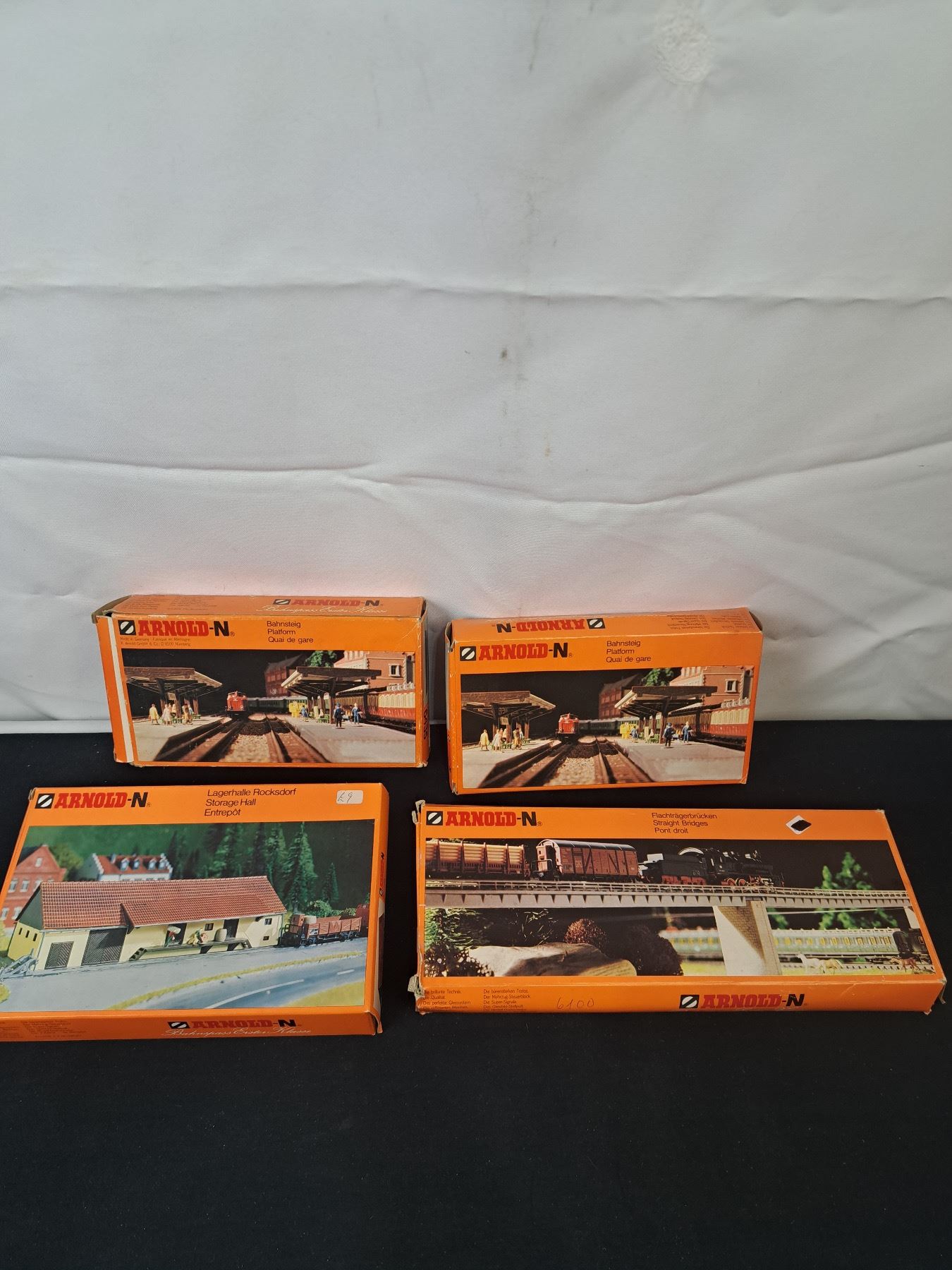 4 Boxes Trackside Structures- N Gauge - Sunrise Estate Services Ltd