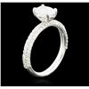 Image 3 : 18KT White Gold EGL USA Certified 1.92 ctw Diamond Ring
