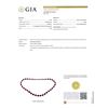 Image 5 : 65.37 ctw Burmese Ruby and 9.32 ctw Diamond 14K White Gold Necklace (GIA CERTIFI