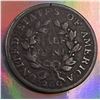 Image 2 : 1803 USA Draped Bust 1/2 Cent Good