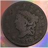 Image 1 : 1818 USA Matron Head One Cent  Good-3