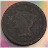 Image 1 : 1844  USA Matron Head One Cent Good