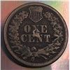 Image 2 : 1860 Indian head One cent, Small Dig  Good-4