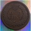 Image 2 : 1864 Indian head One cent Good-4