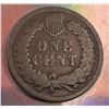 Image 2 : 1873 Closed 3 Indian head One cent VG-8