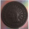 Image 1 : 1878  Indian head One cent VG-8