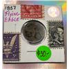 Image 1 : 1857 USA Small Cent Flying Eagle
