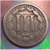 Image 2 : 1866 Nickel Three cent AG-3