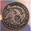 Image 2 : 1829 USA Capped Bust Square Base Medium 10 Cents, Plug  Fine-12