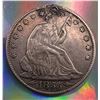 Image 1 : 1855 O PLug USA Half Dollar Liberty Seated Arrow at Date EF-45