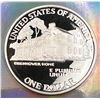 Image 1 : 1990 P Commemorative Proof Dollar -Eisenhower Centennial