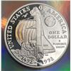 Image 2 : 1992 P Commemorative Proof Dollar -Christopher Columbus Quincentenary