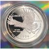 Image 2 : 1994 P Commemorative Proof Silver Dollar -U.S. Prisoner of War Museum