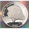 Image 1 : 1995 P Commemorative Proof Silver Dollar -Special Olympics World Games