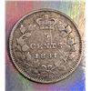1881 H Canada Silver 5 cents VG-8