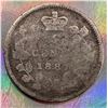1887 Canada Silver 5 cents Good