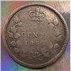 1893 Canada Silver 5 cents VG-10