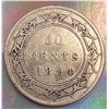 1894 Newfoundland Silver 50 Cents F-12