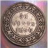 1896 NH2 Newfoundland Silver 50 Cents Fine-12