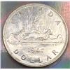 Image 1 : 1947 Canada Silver dollar MS-62