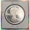 Image 2 : 1965  LB B5 Type 3 Heavy Cameo Canada Silver Dollar MS-64