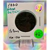 1730 Half Penny UK KM #566