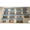 Image 1 : 22 different banknotes with certification