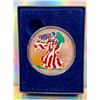 Image 1 : 2000 U.S.A. Brillant UNC Colorized Liberty, American Silver eagles