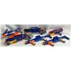 Image 1 : BLUE NERF GUNS, LOT OF 6 - ALL WORK!