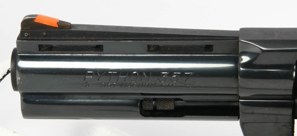 Colt Python Revolver with Two Barrels .357 Magnum