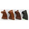 Image 1 : (3) Various Smith & Wesson Wood Grips & Pachmy