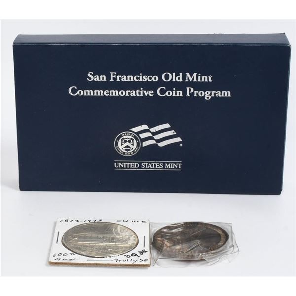 3 San Francisco Silver Collector Coins